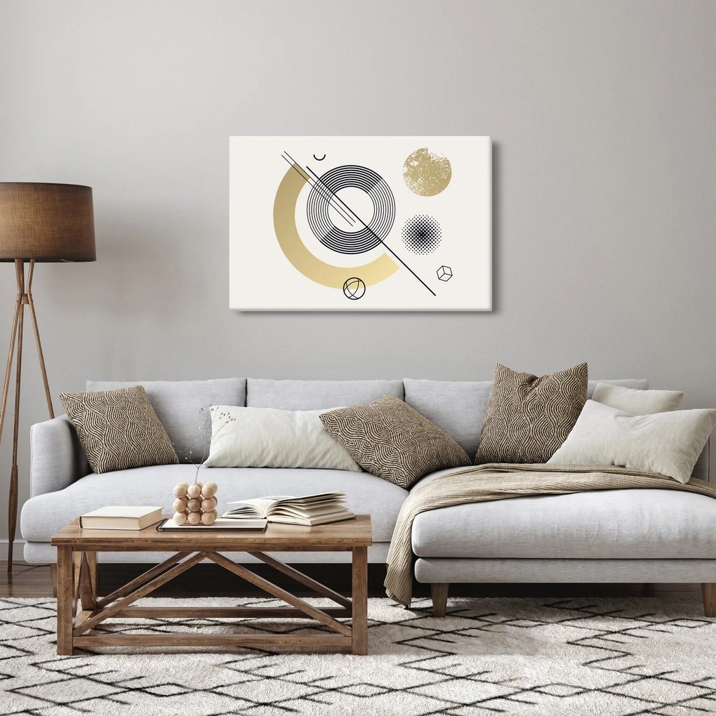 Kép - Geometriai formák N⁰2 (90x60 cm)