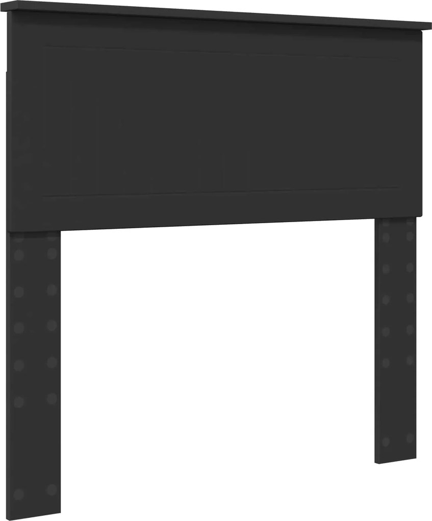 vidaXL Fejtámla Fekete tölgy 90 cm Faanyag