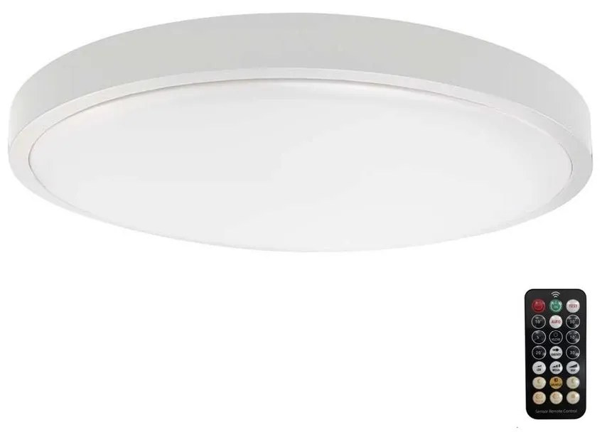 LED Fürdőszobai mennyezeti lámpa érzékelővel LED/18W/230V 3000K IP44 fehér