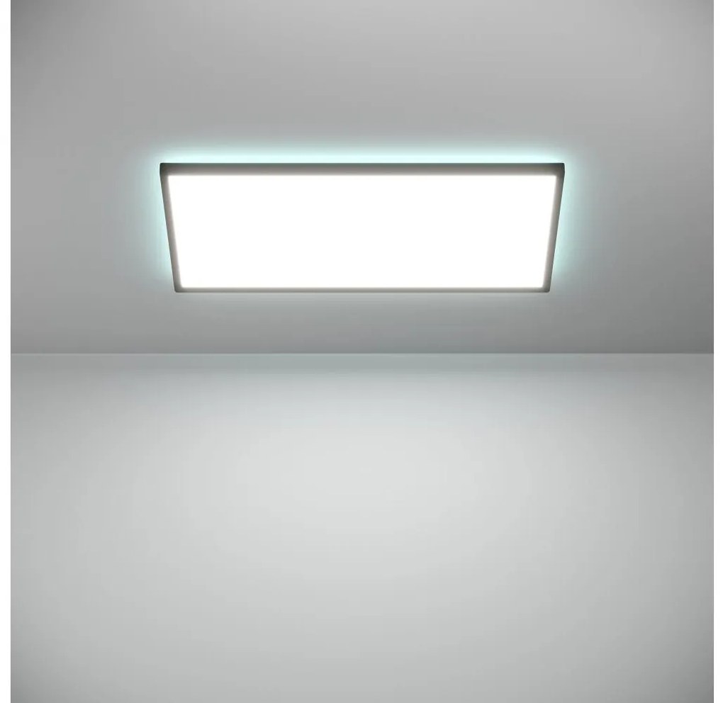 Eglo 901469-LED RGBW Dimmelhető fürdőszobai lámpa ROVITO-Z 17,2W/230V 30x57cm IP44 fekete