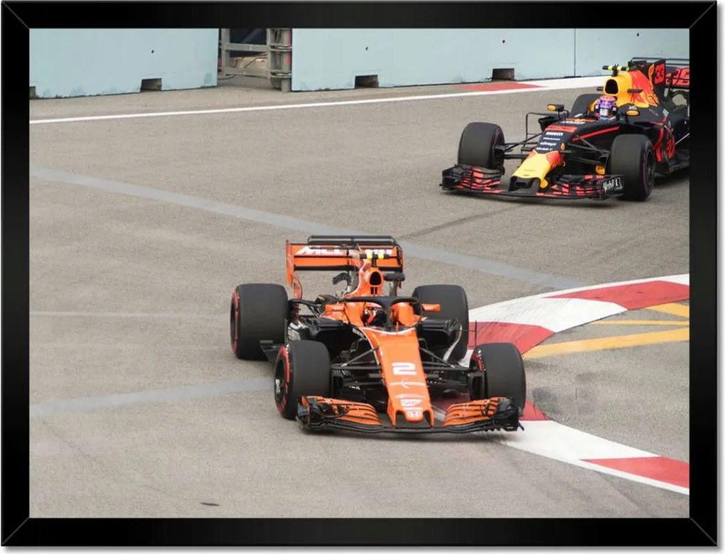 Poszterek keretben 40x30 F1 Formula One Bolid