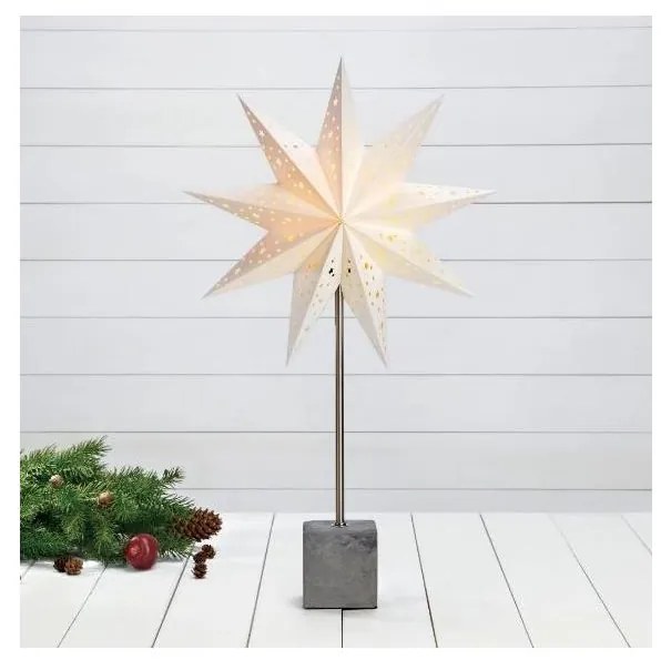 Markslöjd 702469 - Karácsonyi dekoráció HARD 1xE14/25W/230V fehér