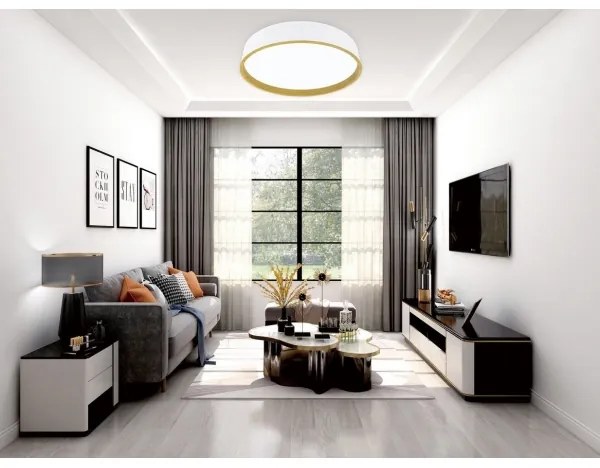 Top Light - DEKOR LED/51W/230V dimmelhető mennyezeti lámpa + DO fehér/beige