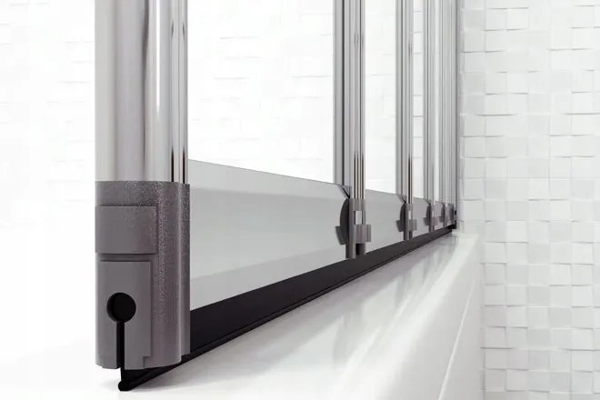 Fürdőkádparaván Rea Idea 120 cm