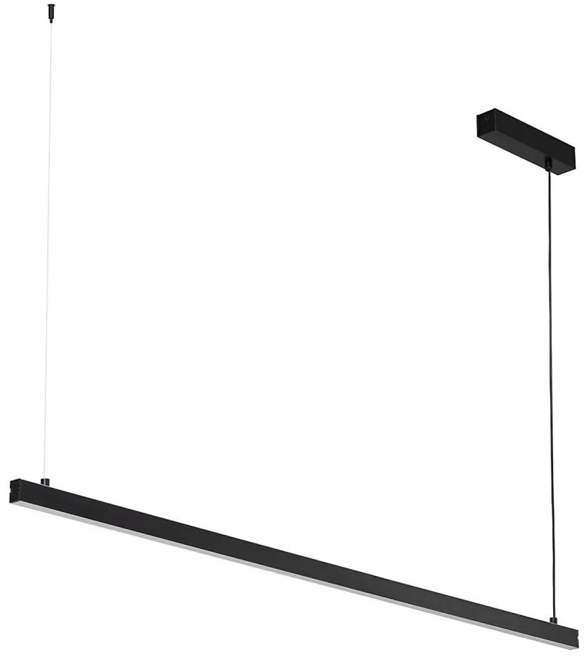 Argon 8835 - LED Csillár zsinóron MIAMI LED/37W/230V 3000K fekete