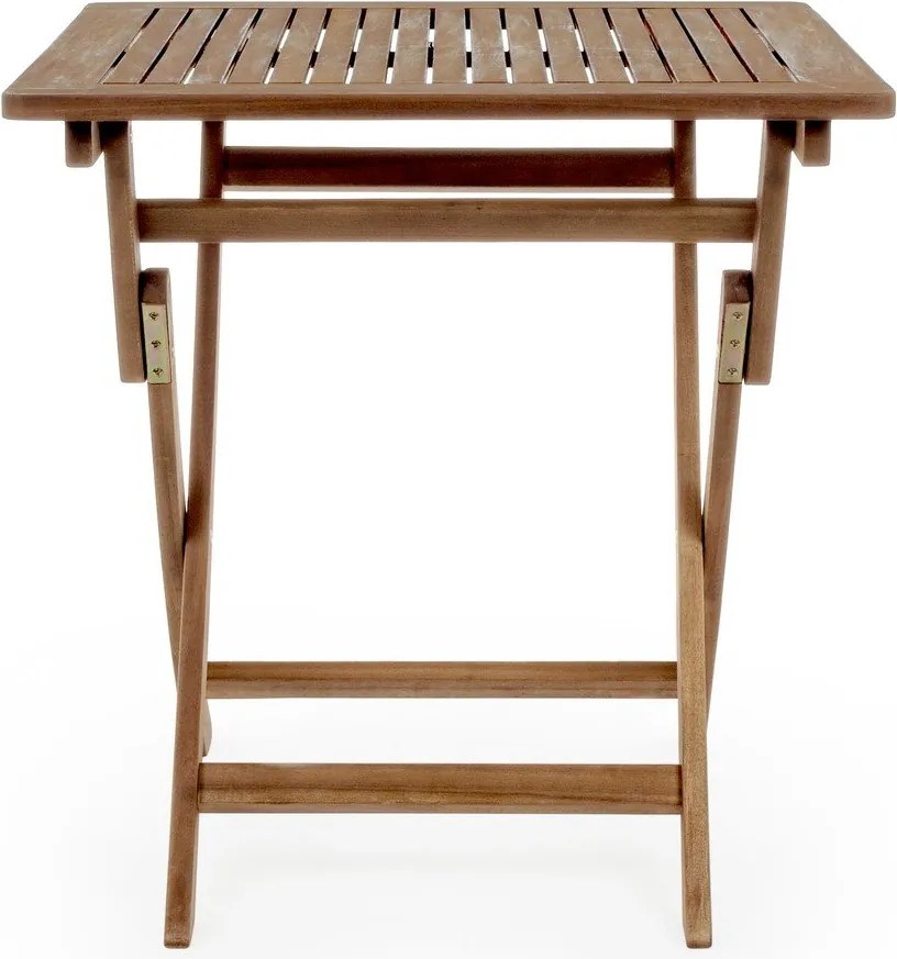 Akácfa kerti kisasztal 70x70 cm Noemi – Bizzotto