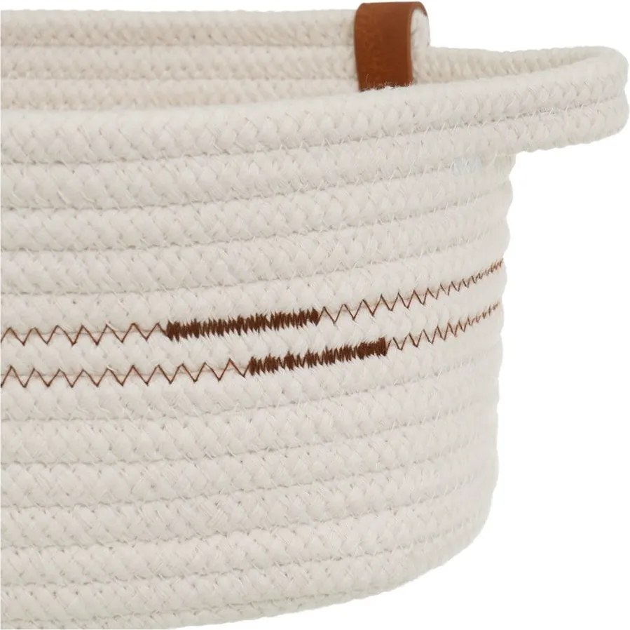 Textil tárolókosár szett 3 db-os 30x18x14 cm – Casa Selección