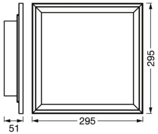 Ledvance- LED RGBW Dimmelhető mennyezeti lámpa SMART+ PLANON LED/18W/230V Wi-Fi
