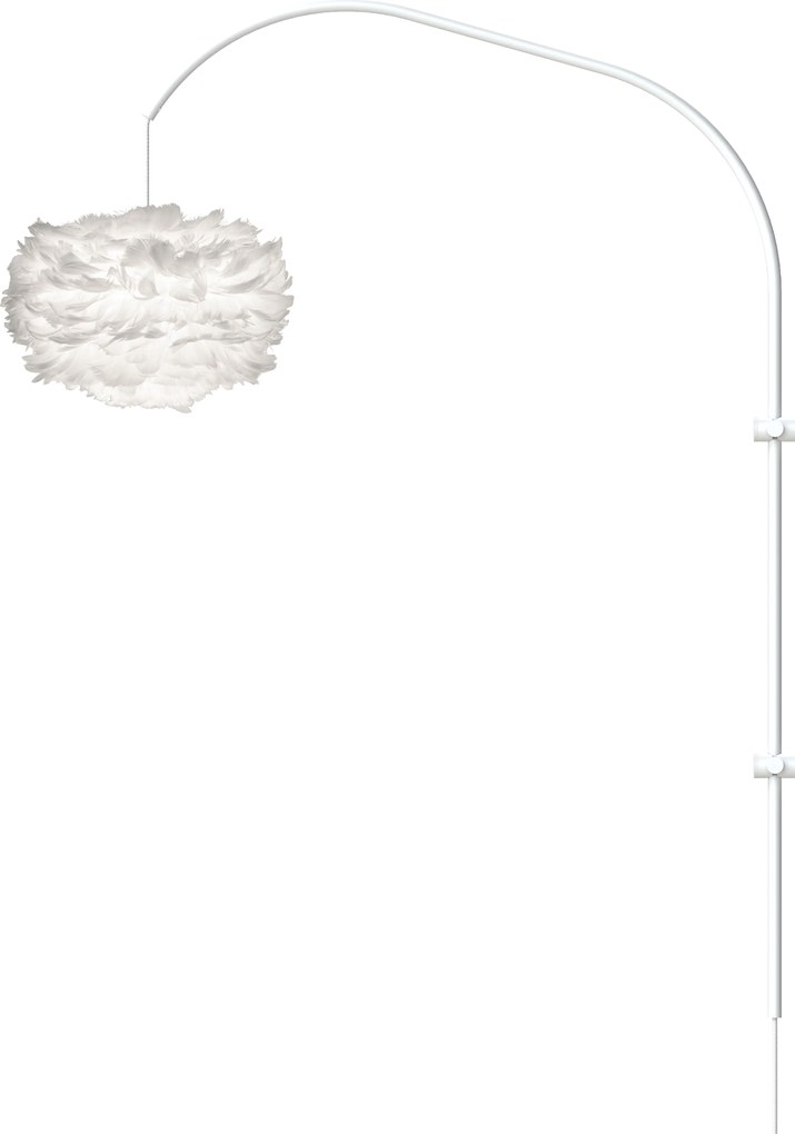 Falikar Willow wall hanger single fehér, magasság 123 cm - UMAGE