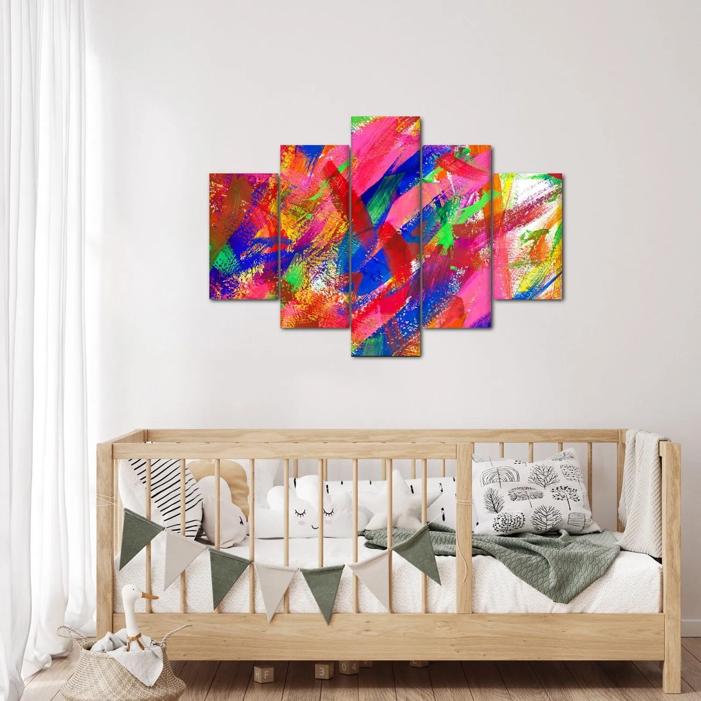 Kép - Színes absztrakció (150x105 cm)