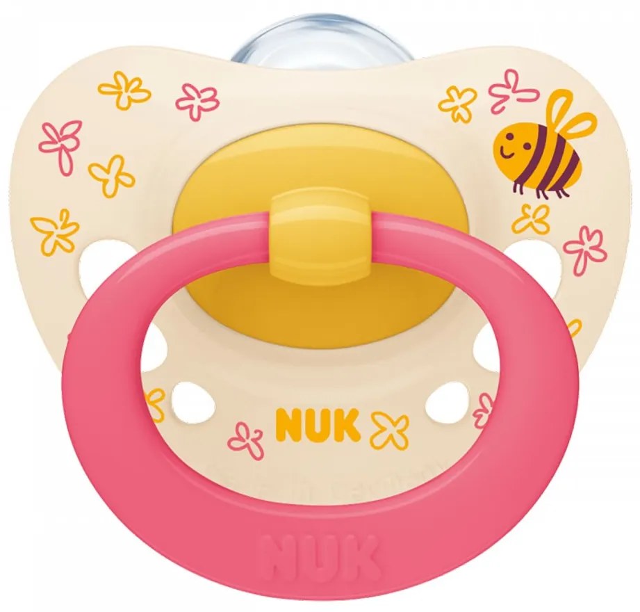 Baba cumi NUK Signature 6-18 h pink, vel. 6-18 m