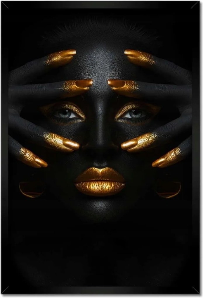 Poszterek keretben 40x60 Arany tekintet