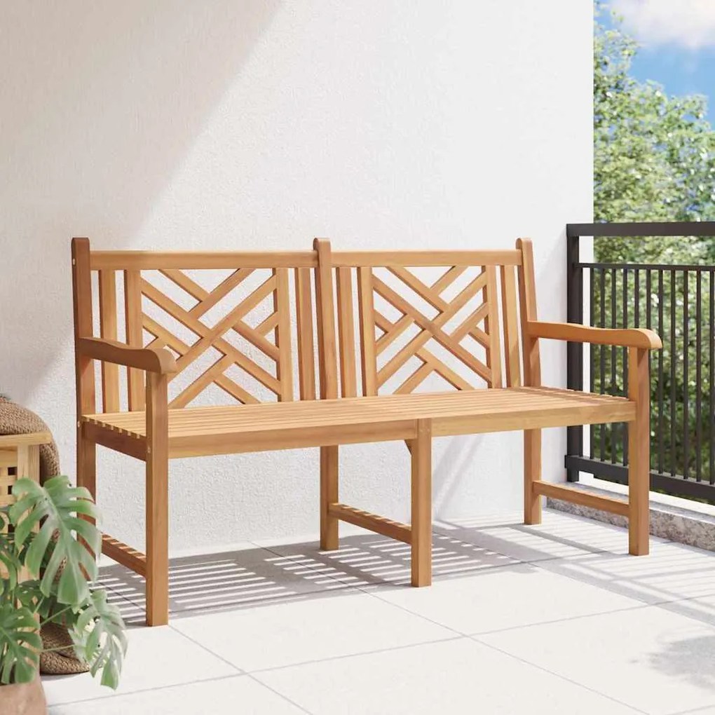 Kerti pad Barna 150 x 60 x 90 cm Tömör tíkfa