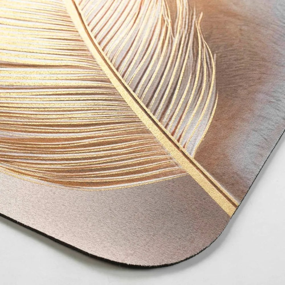 Világosbarna fürdőszobai kilépő 50x80 cm Angelica – douceur d'intérieur