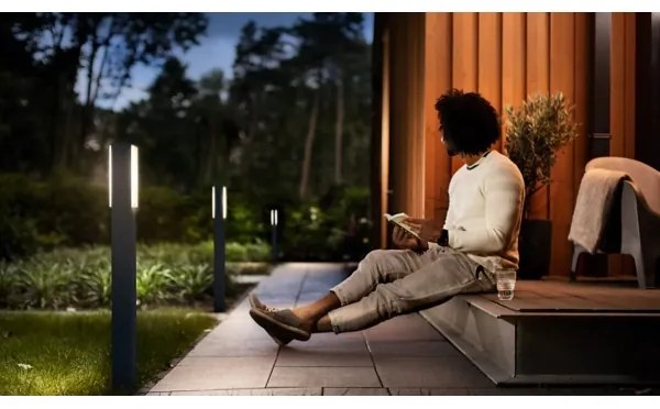 Philips - LED Kültéri lámpa STRATOSPHERE LED/3,8W/230V 77 cm 2700K IP44