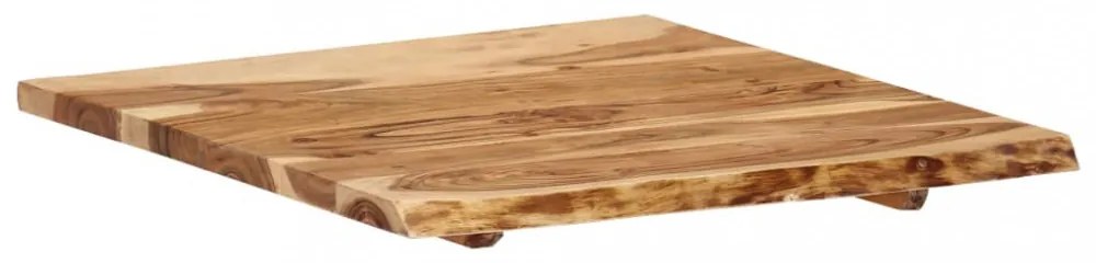 tömör akácfa asztallap 58 x (50-60) x 2,5 cm