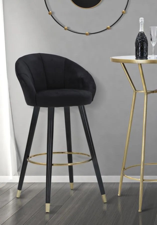 Bárszék prague nero 55x56x104cm
