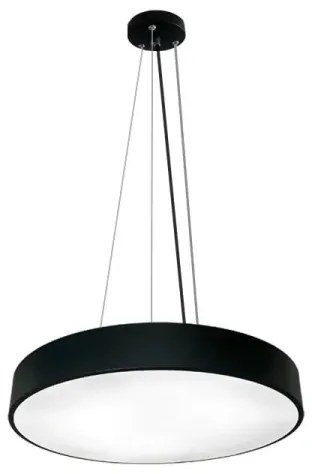 LED dimmelhető csillár zsinóron LED/50W/230V 3000-6500K fekete + távirányítás