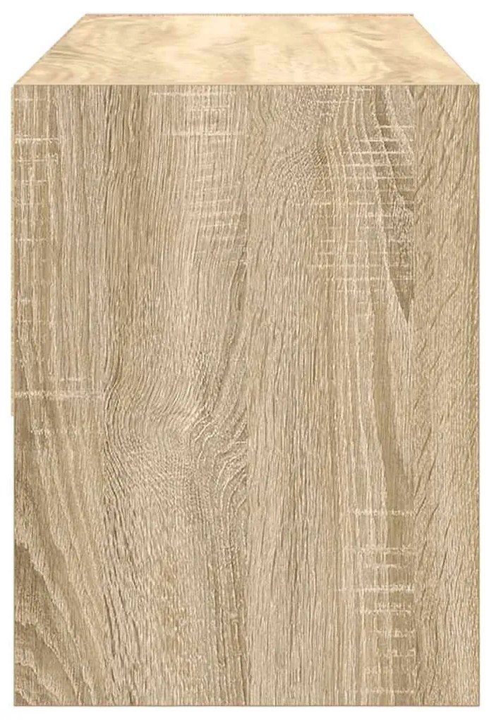 cipőtartó állvány egymásra rakható sonoma tölgy 89,5x30x40 cm