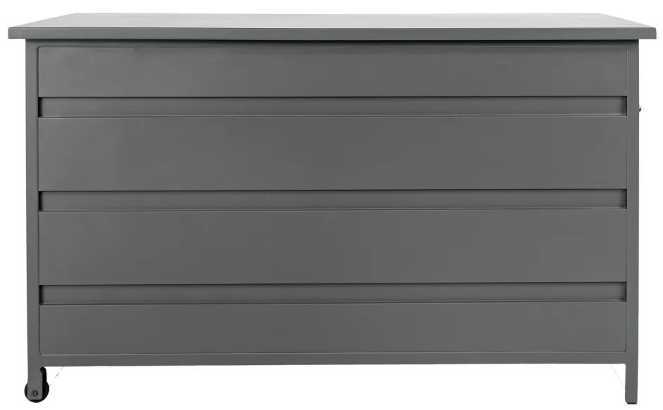Cassis alumínium kerti láda, szürke 650 L