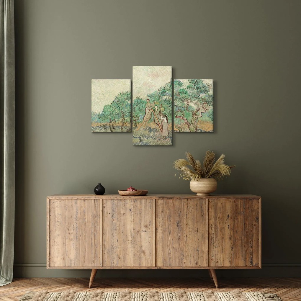 Kép - Vincent van Gogh, The Olive Orchard, reprodukciók (90x60 cm)