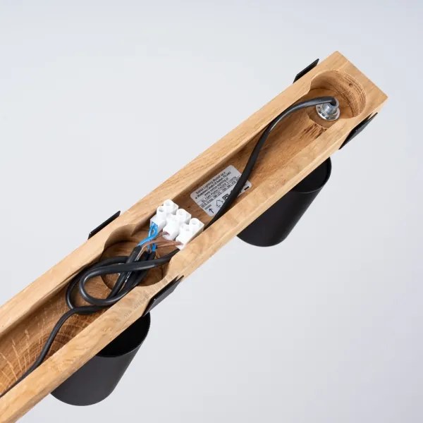 Sollux SL.1345 - Spotlámpa FAGER 3xGU10/10W/230V fekete