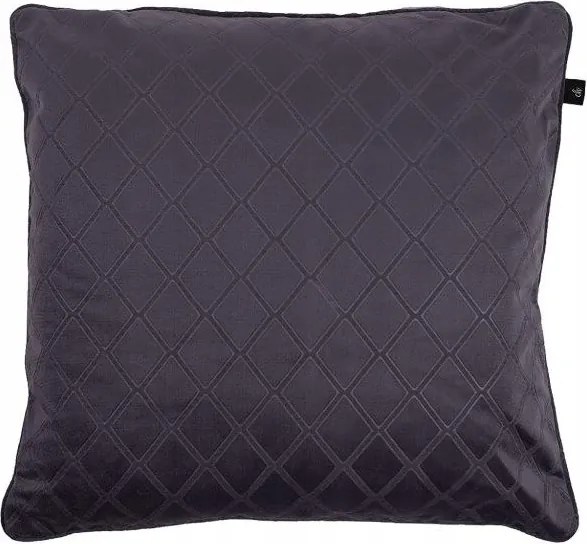 Párnahuzat 45x45 Chic grafit geometrikus velúr Faro