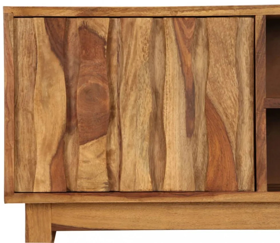 tömör kelet-indiai rózsafa TV-szekrény 118 x 30 x 40 cm