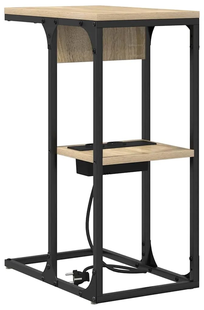 Éjjeli asztal Sonoma tölgy 41.5 x 26 x 60.5 cm Faanyag