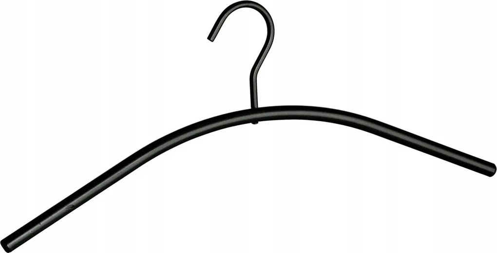 Ruhaakasztó Fém Fekete Noa 45x16 cm