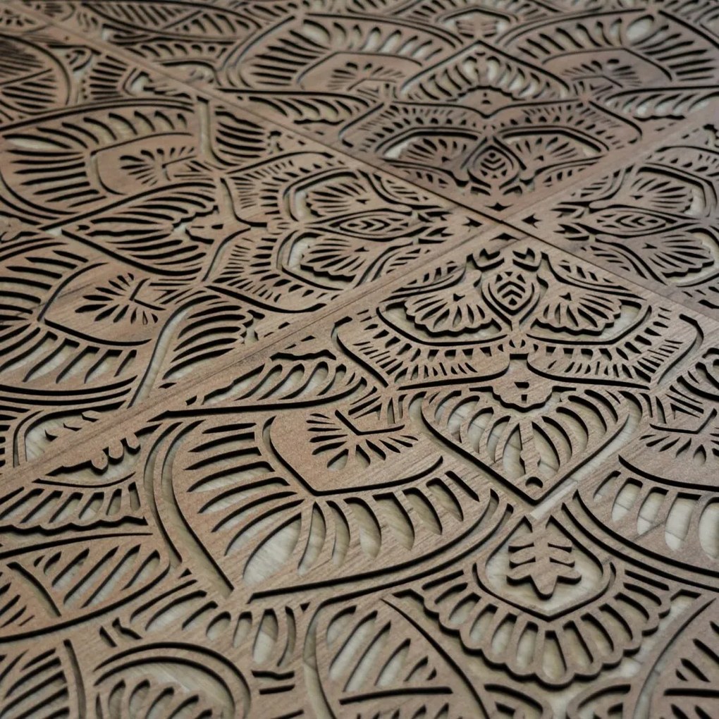 DUBLEZ | Túlméretezett fa mandala a falra