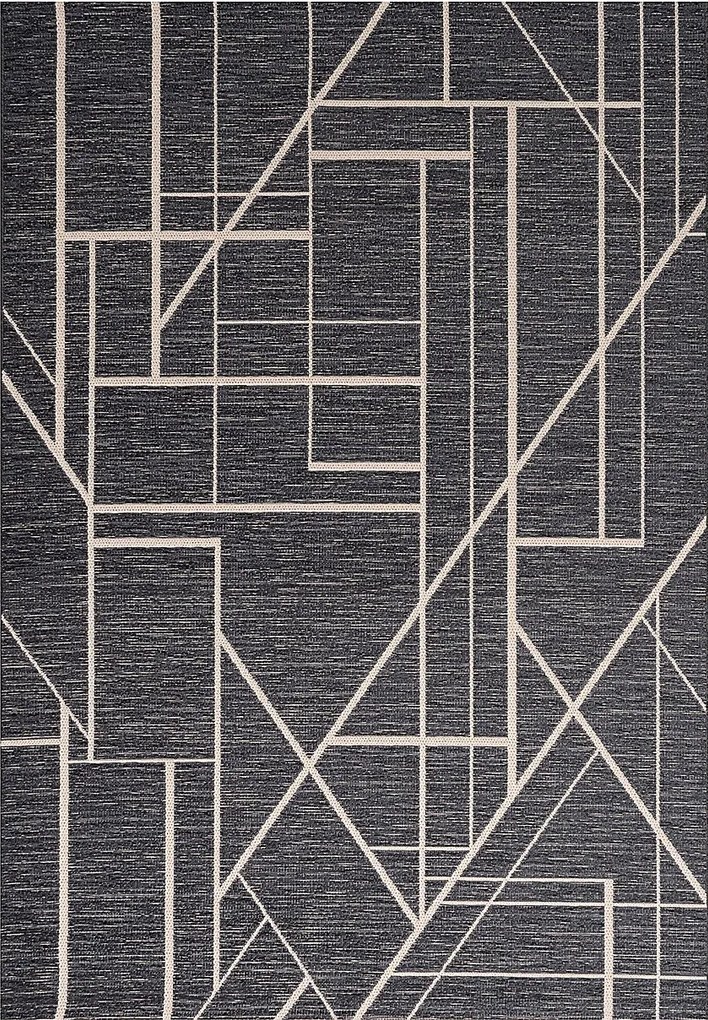 Dekoria Szőnyeg Velvet wool/petrol blue 160x230cm