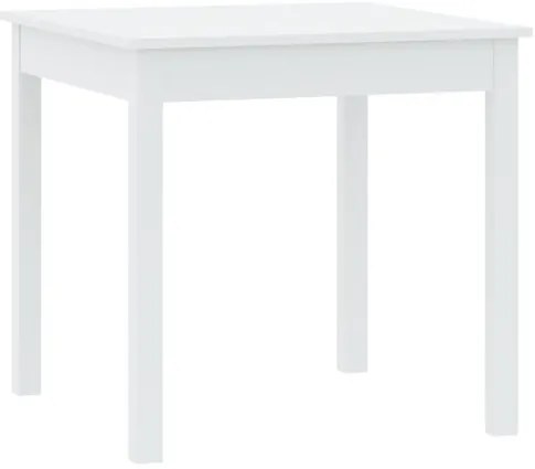 SENDI Étkezőasztal Fehér Színben. 80x80 cm.