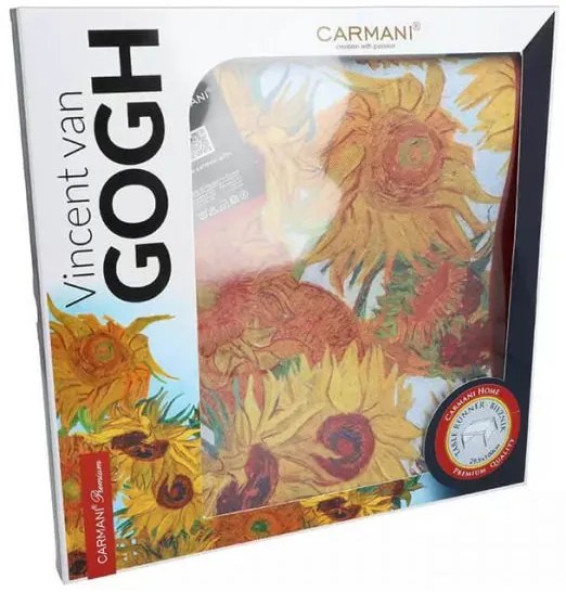 Asztali futó Van Gogh Napraforgók 100x29 cm