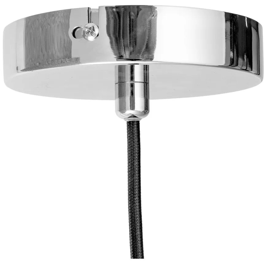 Szürke függőlámpa üveg búrával ø 22 cm Adar – Bloomingville