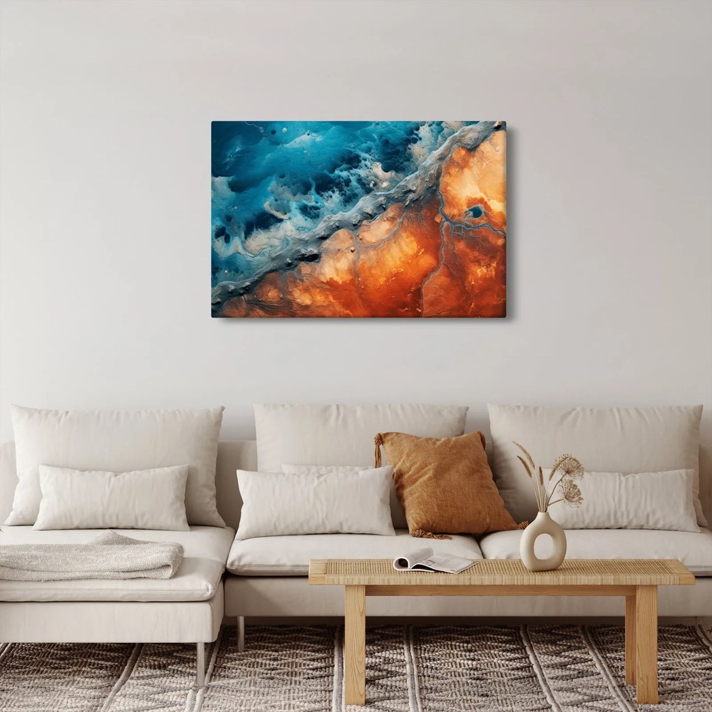 Kép - Víz és tűz (90x60 cm)