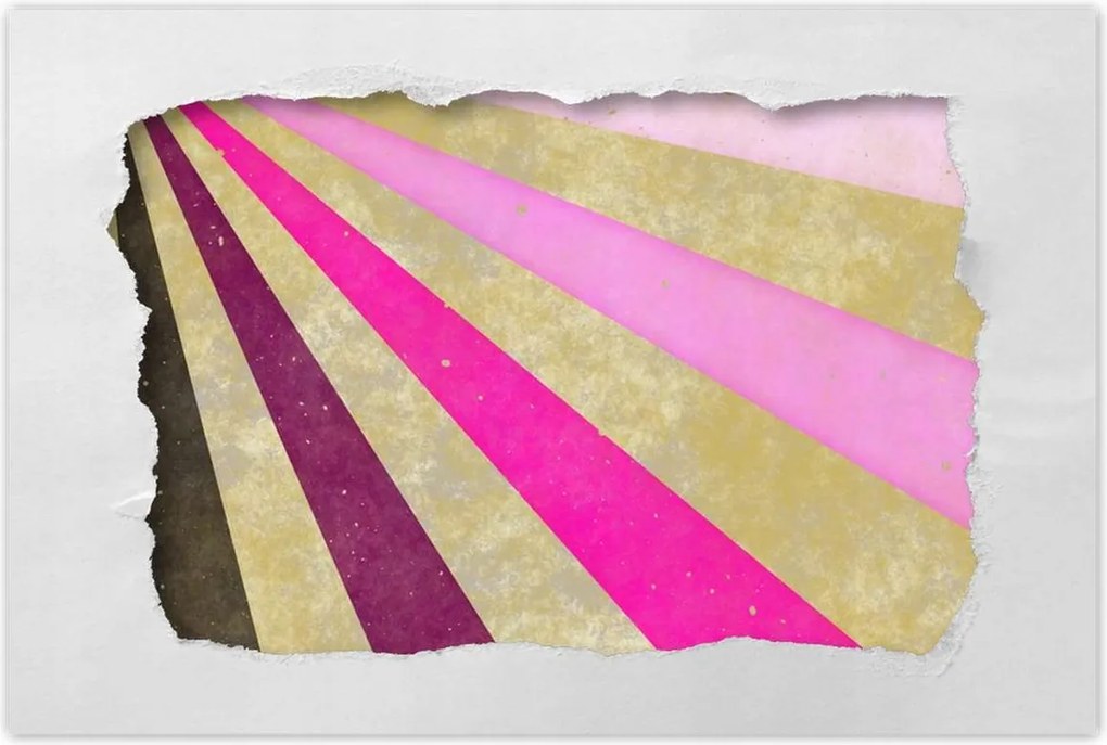 Poszterek 60x40 Lila csíkos