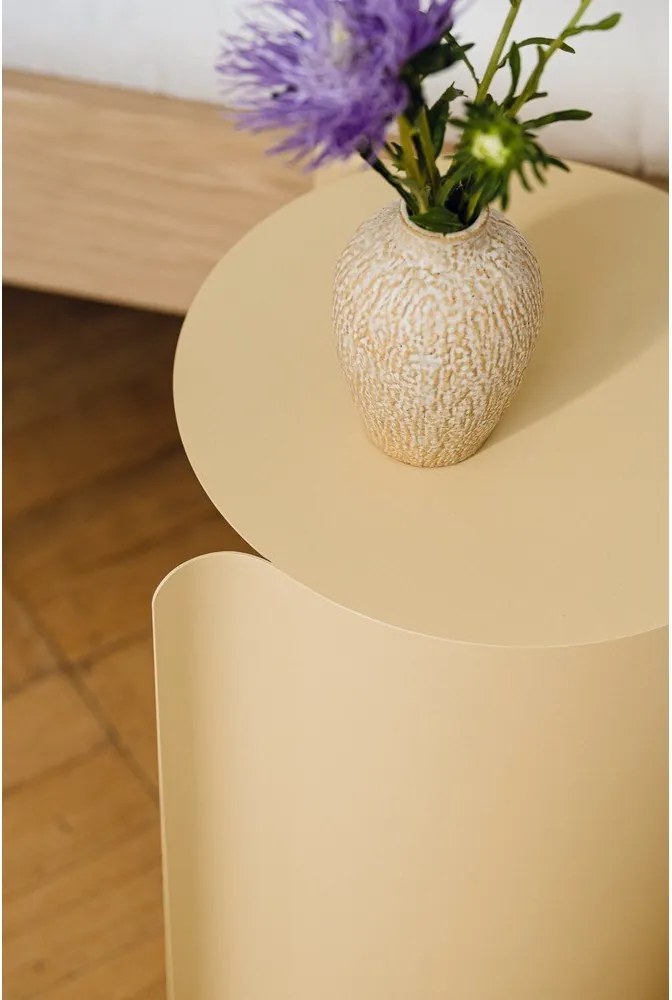 Acél kerek tárolóasztal ø 32 cm Wa – noo.ma