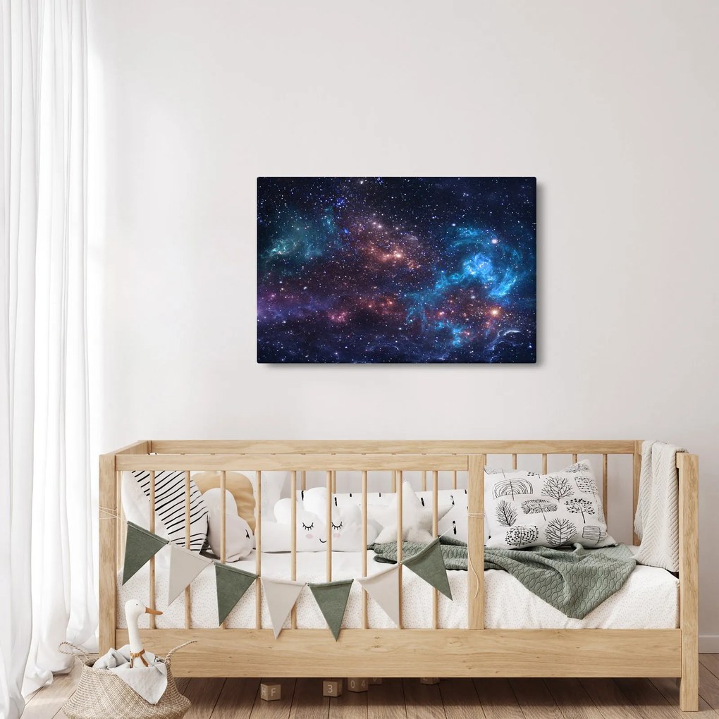 Kép - Éjszakai égbolt (90x60 cm)