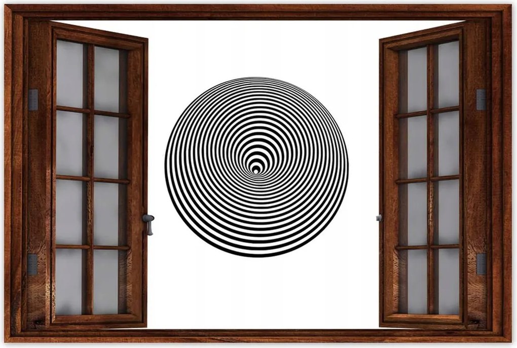 Poszterek 120x80 Absztrakt fekete-fehér