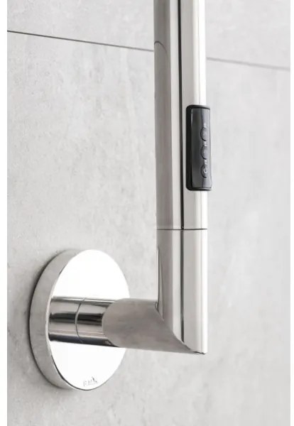 P.M.H. OL1SS -Elektromos törölközőszárító OLE 24W/230V 170 cm IP44 polírozott rozsdamentes acél