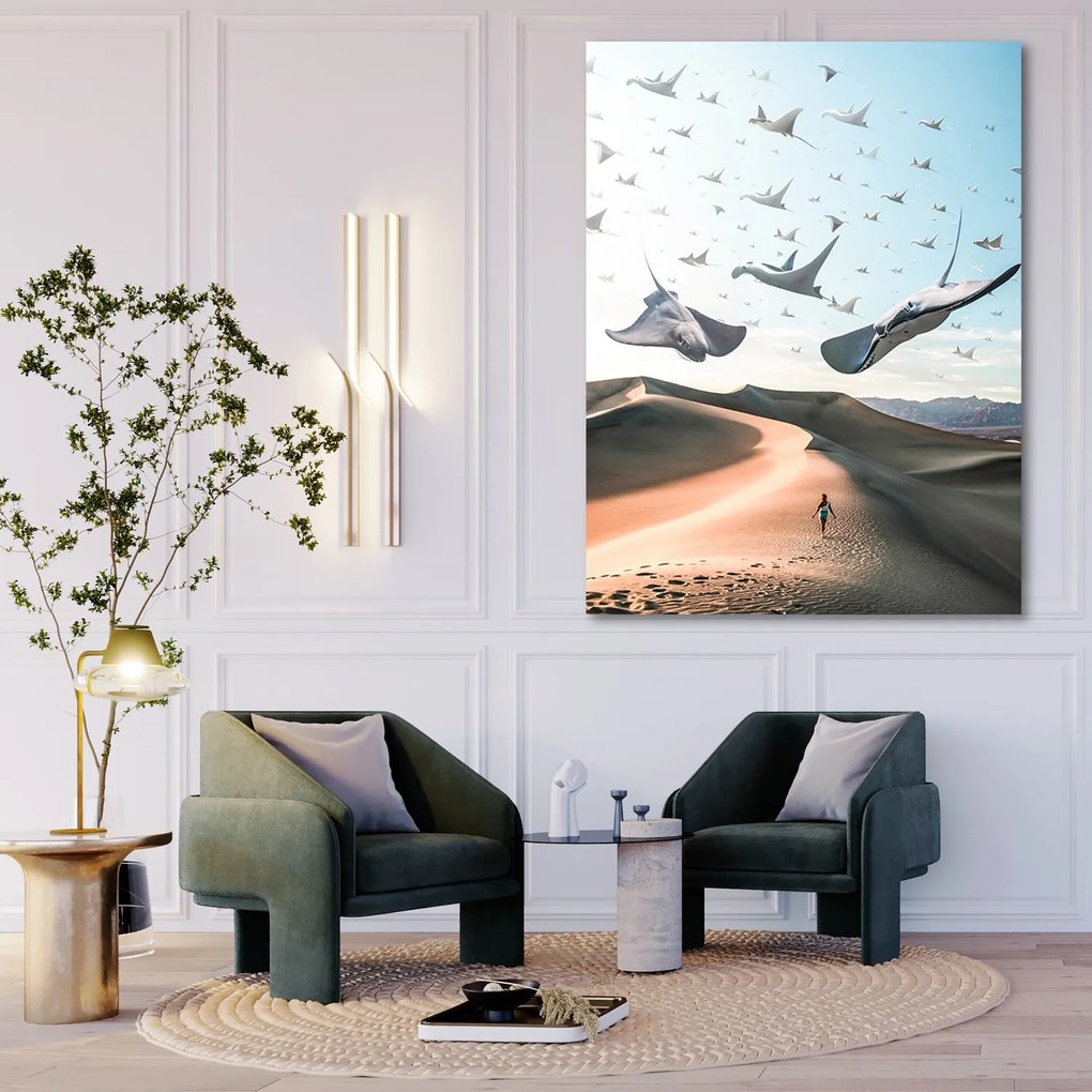Gario Vászonkép Repülo ráják - Alex Griffith Méret: 60 x 90 cm
