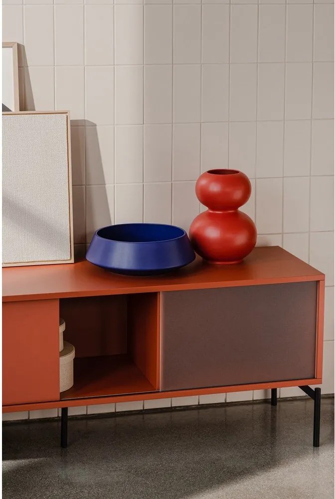 Piros kerámia váza (magasság 36 cm) Tuga – noo.ma