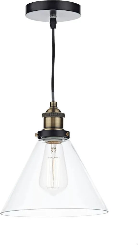 DAR LIGHTING RAY0175 RAY Modern Függesztett Lámpa Antik Sárgaréz E27 IP20