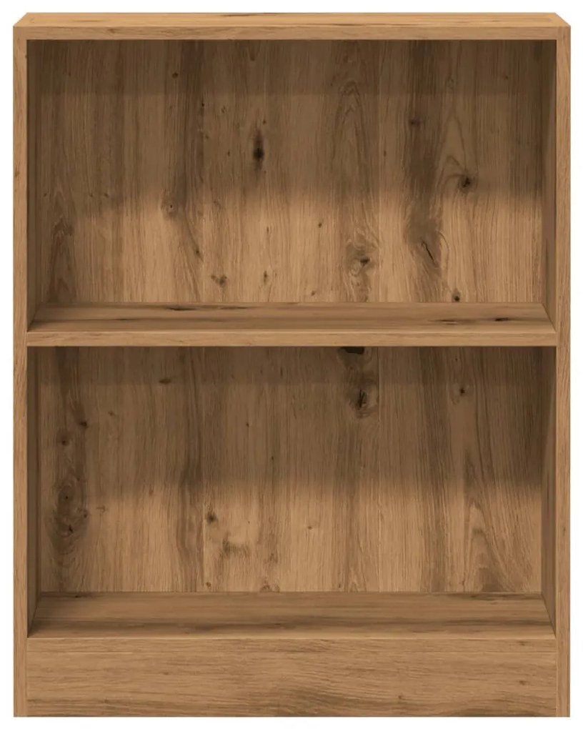 kézműves tölgy szerelt fa könyvespolc 60 x 24 x 76 cm