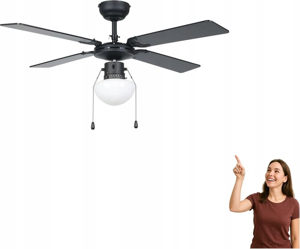 Lámpaventilátor Fortaleza 35122 Eglo