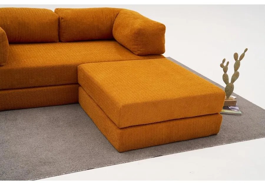 Sarokkanapé Comfort Mini - Narancssárga