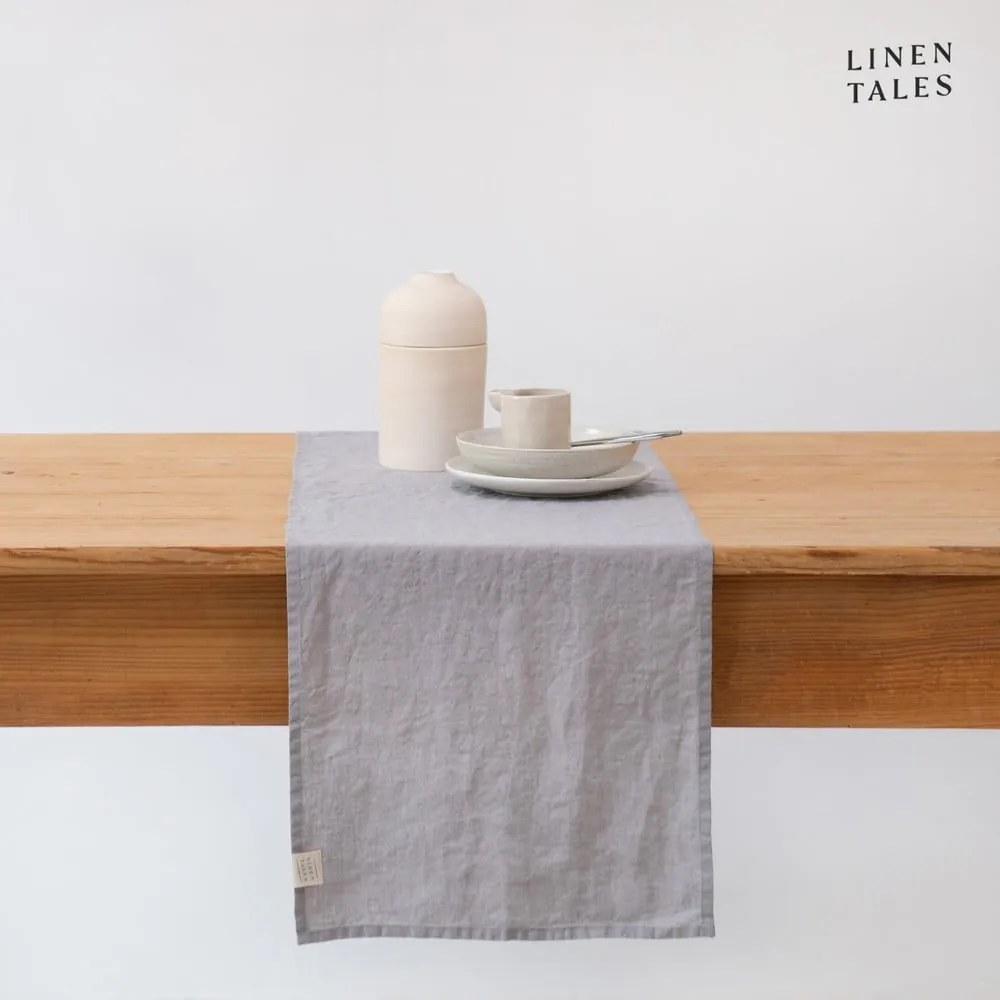 Len asztali futó 40x200 cm – Linen Tales