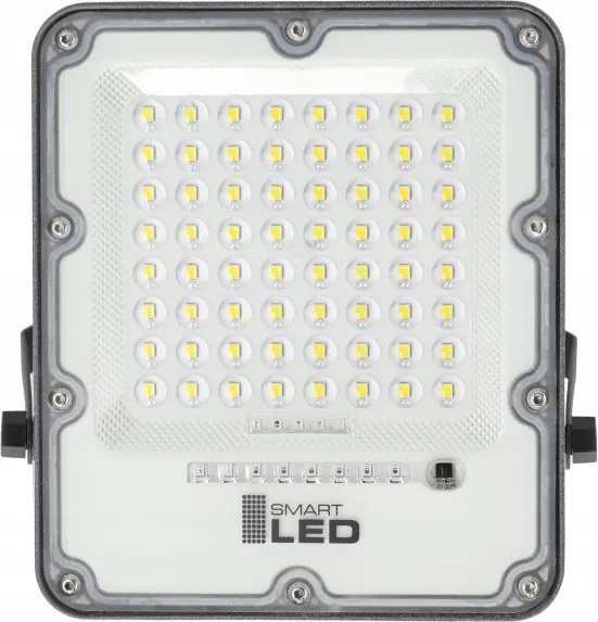 LED fényerőszabályozható napelemes reflektor LED/100W/3,2V 5000K 10500 mAh IP65 fekete + távirányító