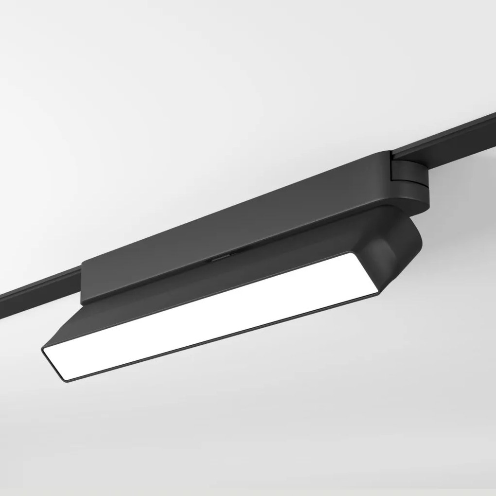 DK/EU-5363-BK Slim magnetic track light AIR LINEAR, 9W, 2700-5700K, black color — DK/EU-5363-BK